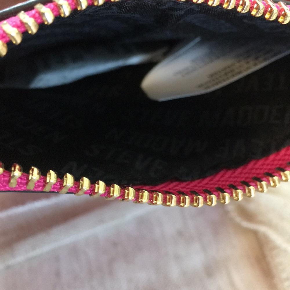 Steve Madden Fushia Btini Wallet - Picture 4 of 6